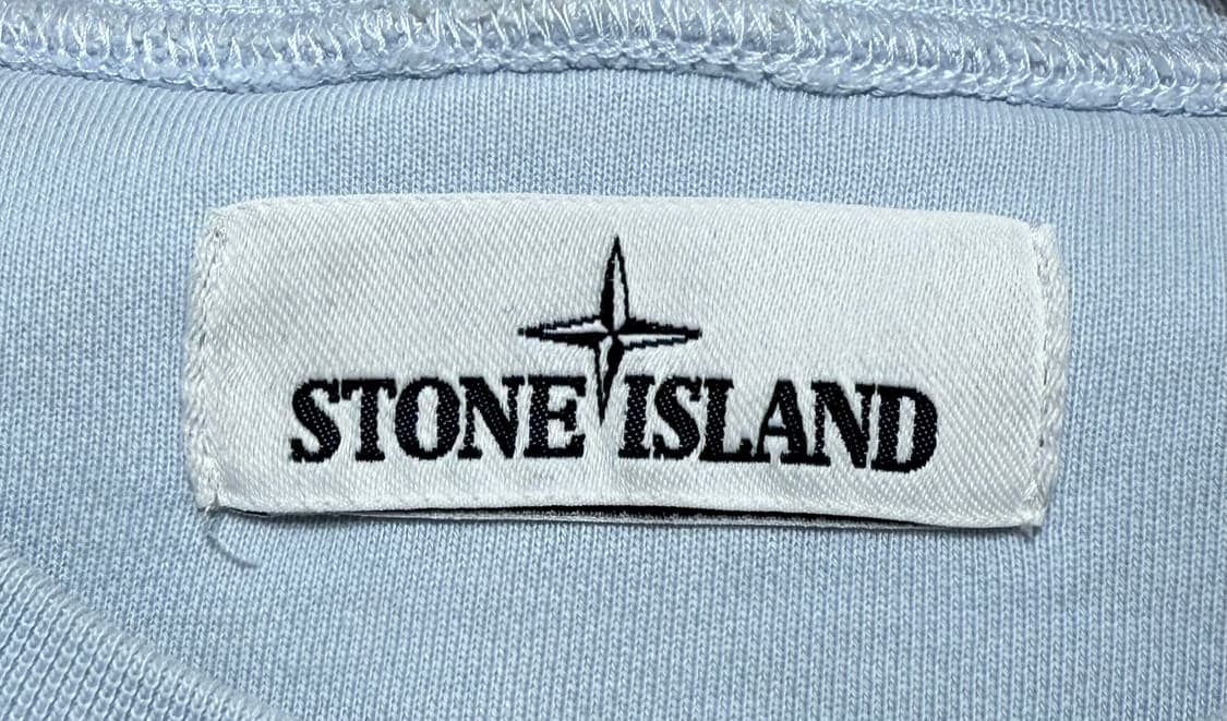 스톤아일랜드 스카이블루 와펜 크루넥 스웻 상품이미지6