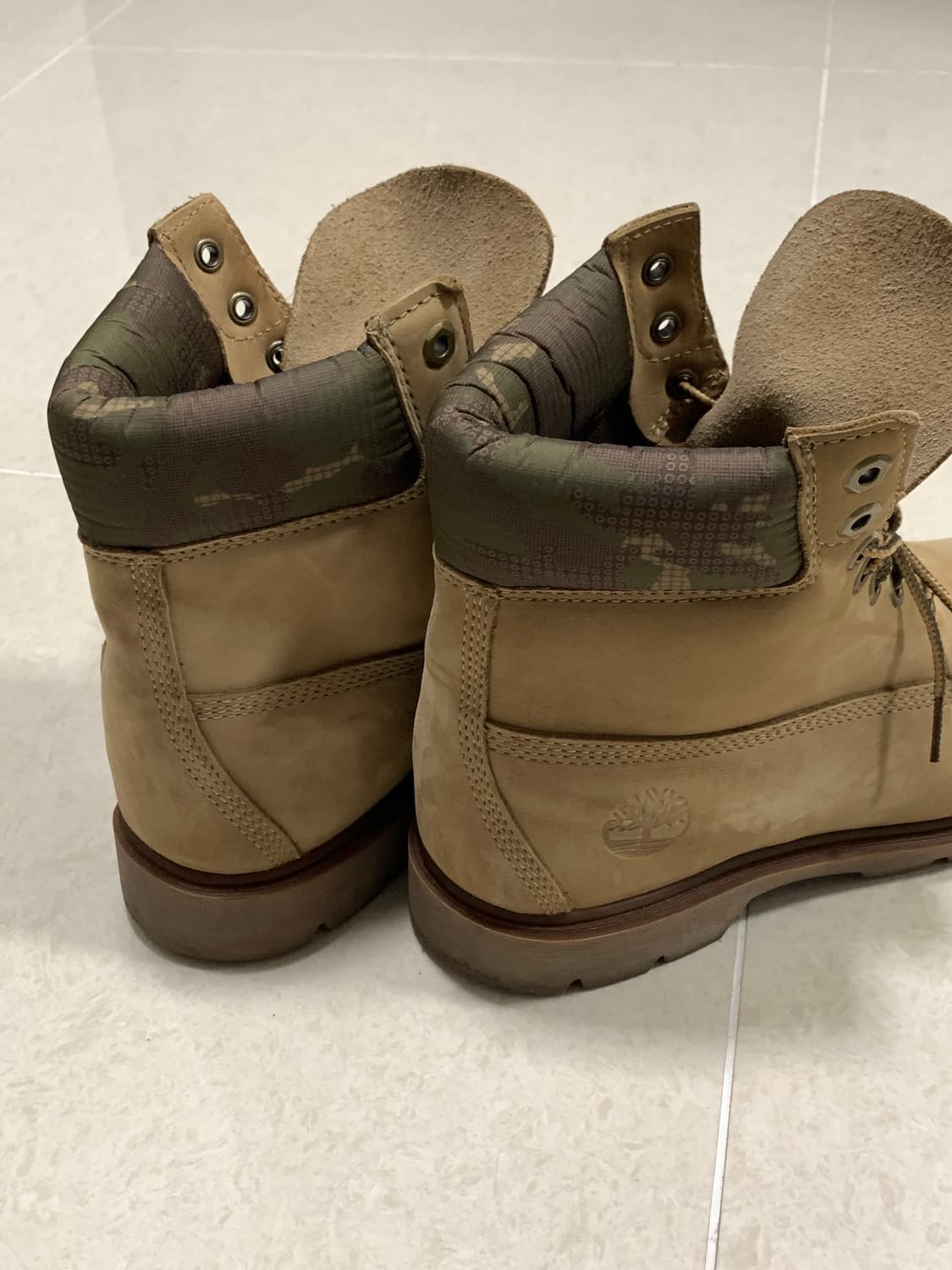 팀버랜드 6인치 부츠 애쉬브라운 255 상품이미지3