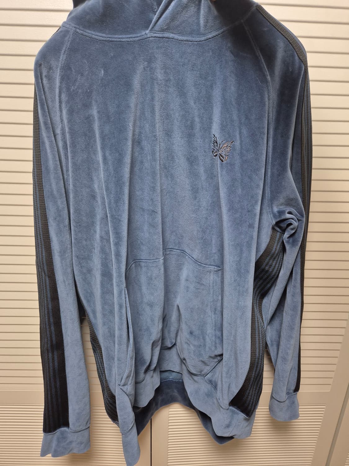 니들스 벨루어 후드 스모크 블루 L 상품이미지3