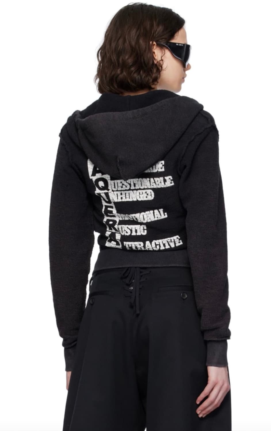 [L] 바퀘라 트위스트 후드집업 상품이미지3