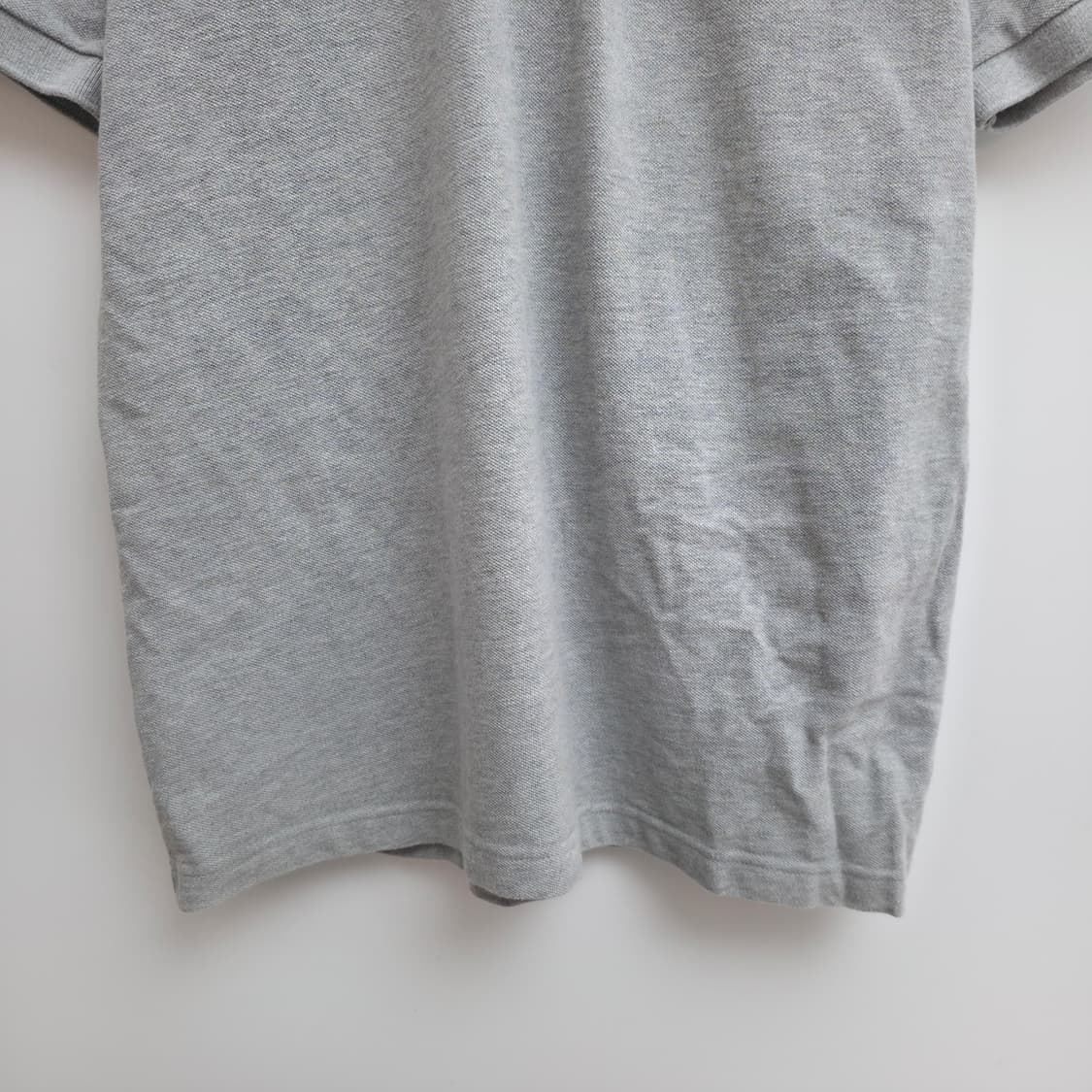 [M] 라코스테 그레이 반팔 카라티 상품이미지3