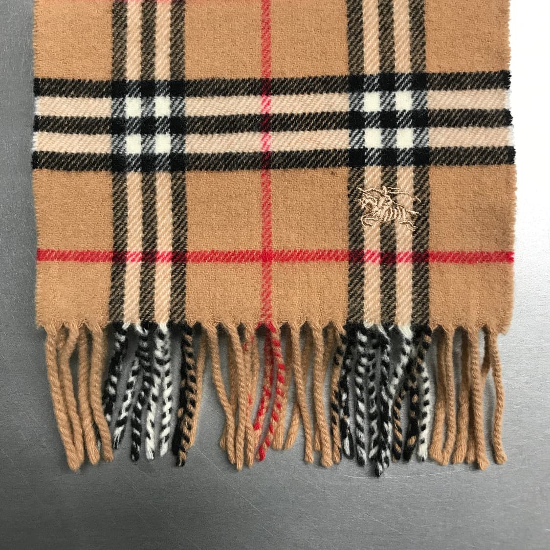 버버리 정품 메리노/캐시미어 머플러 베이지 상품이미지3