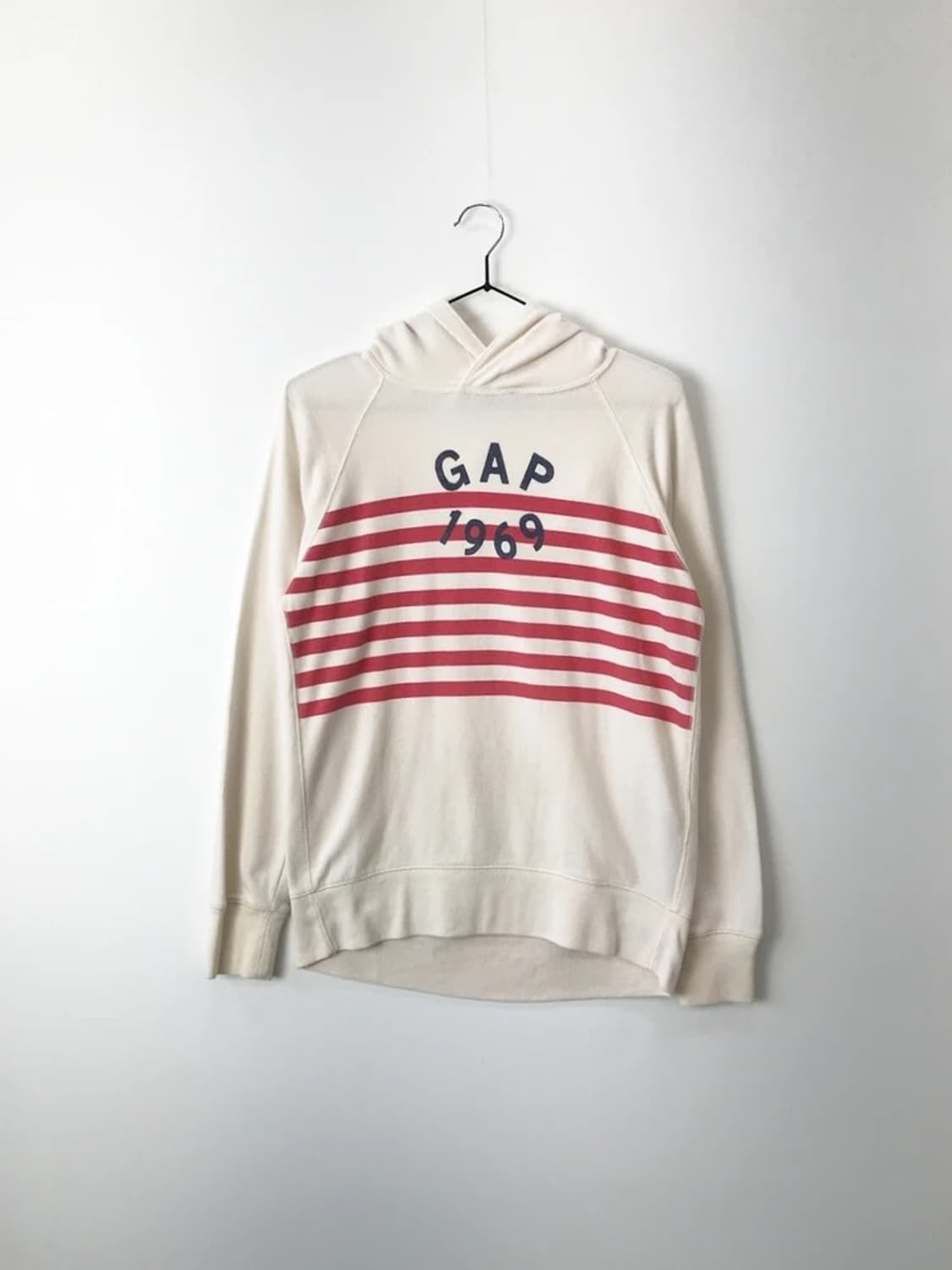 Gap 1969 Cream Stripe Hoodie  상품이미지3
