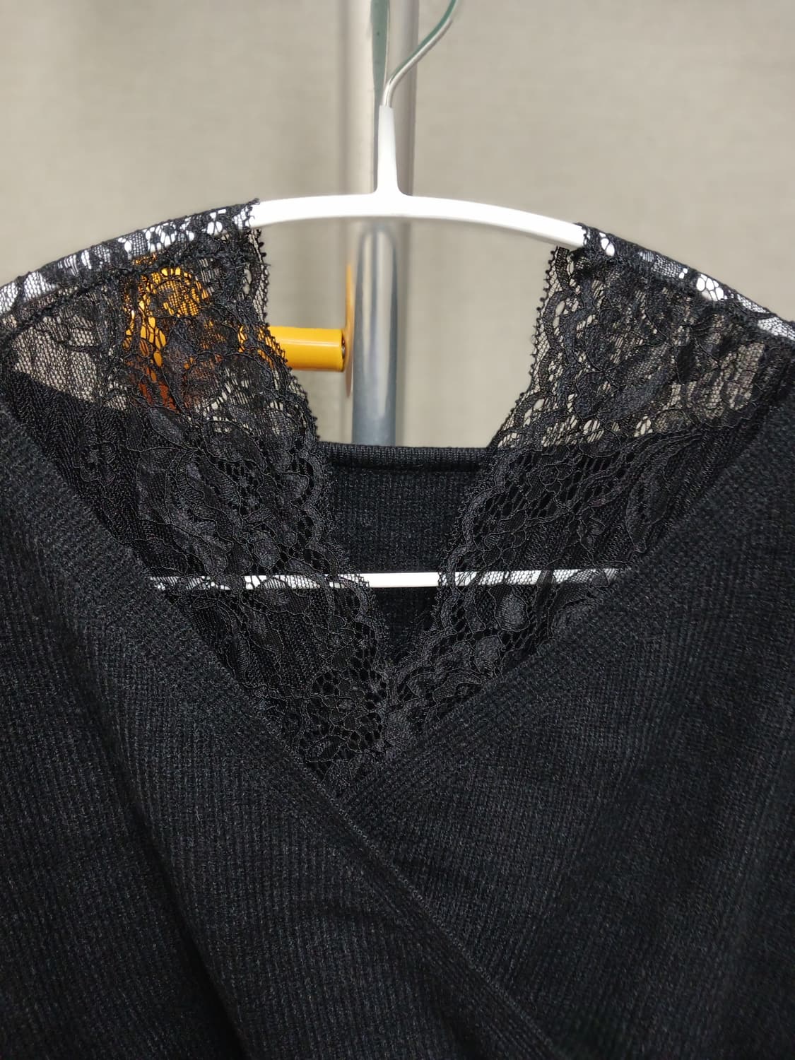 GRL 레이스숄더 니트 상품이미지3