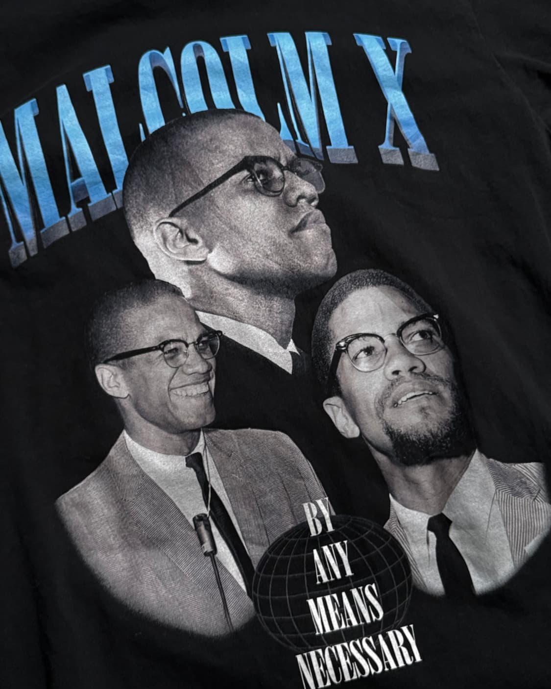 말콤X x 슈 팰리스 말콤X 그래픽 티셔츠 2XL 상품이미지2