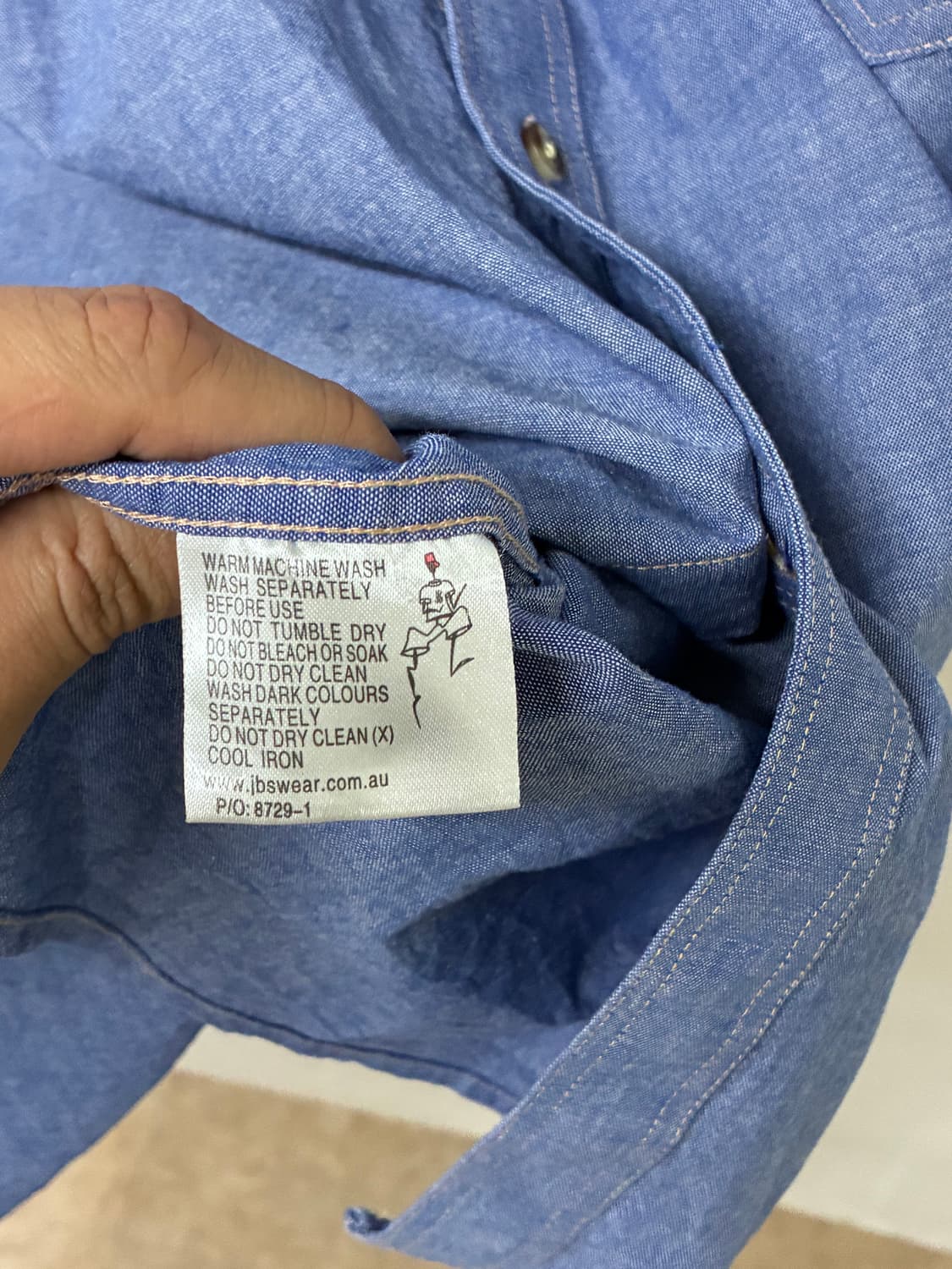 jbs wear 하프셔츠 2xl 상품이미지3