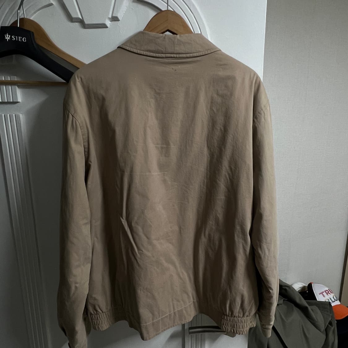 [XL] 버버리 빈티지 블루종 베이지 Lampo Zip 상품이미지5