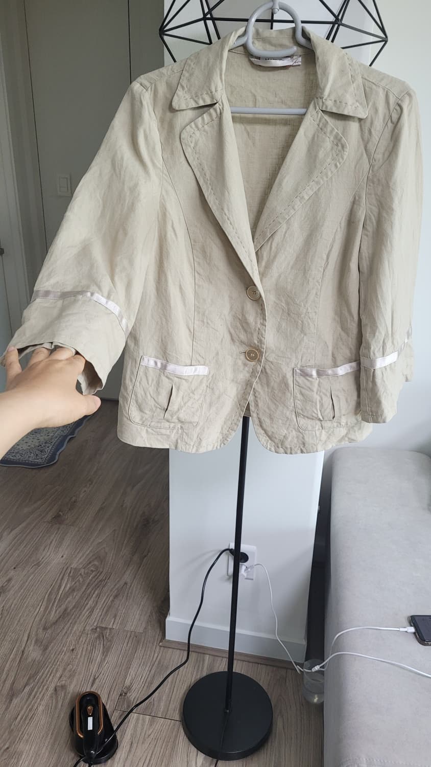 maxmara max&co 막스마라  린넨 마자켓 -55사이즈 상품이미지4