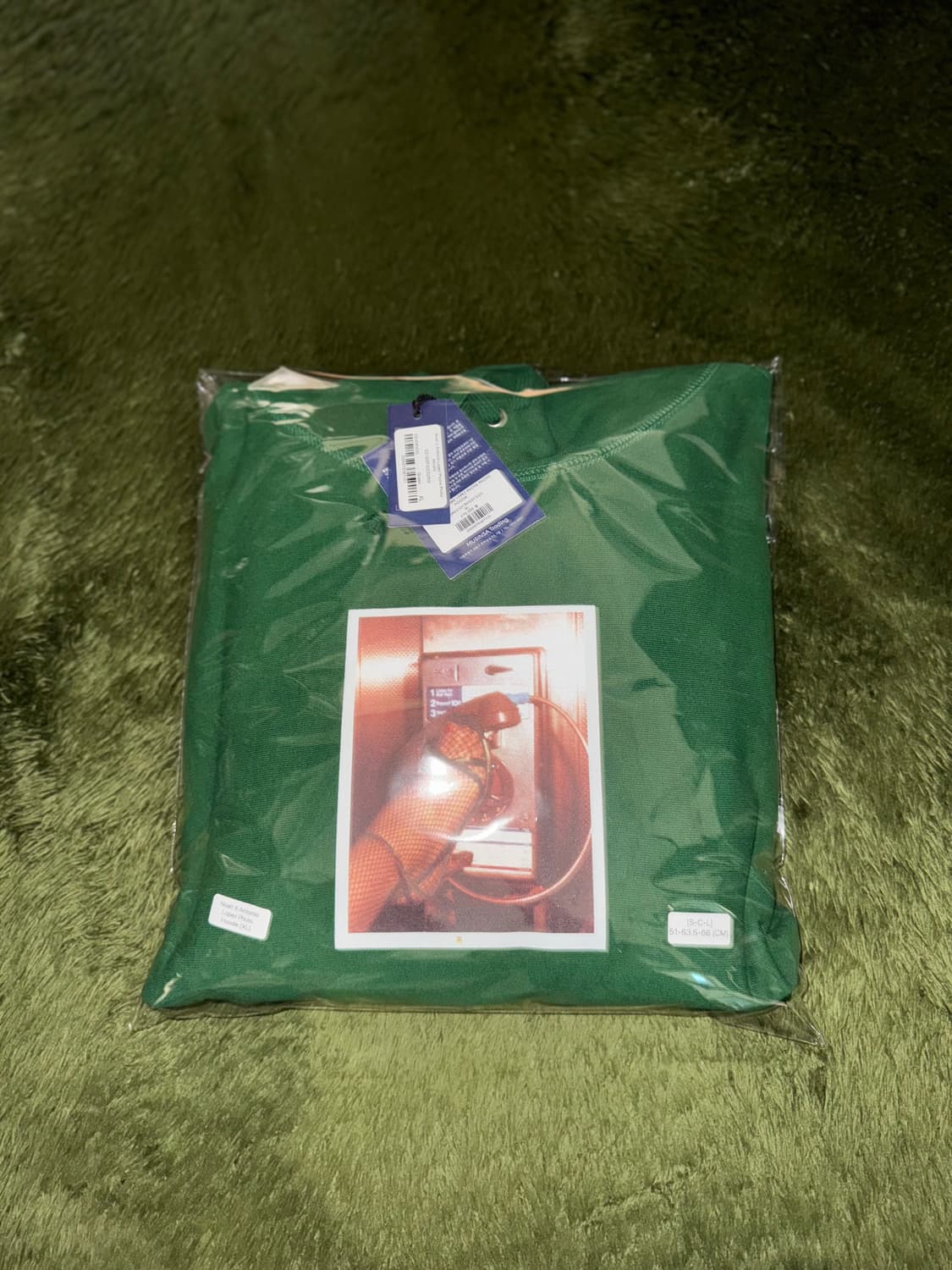 [XL] NOAH 노아 X 안토니오 로페즈 콜라보 포토 후디 그린 상품이미지10