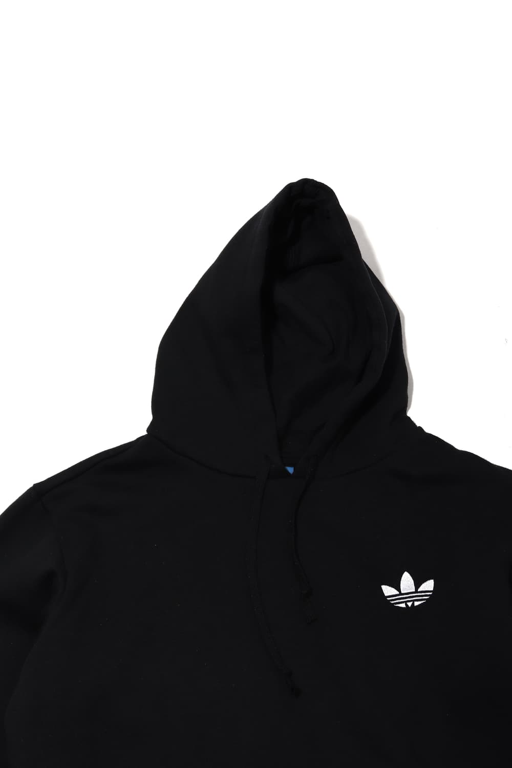 ADIDAS 블랙 기모 파이어버드 후드 티셔츠 size M 상품이미지3