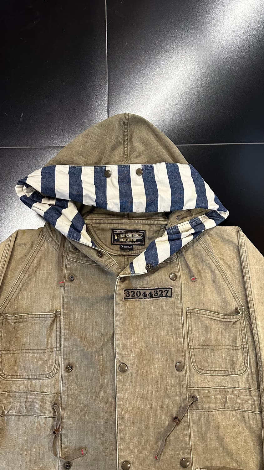 네이버후드 필드 야상 상품이미지2