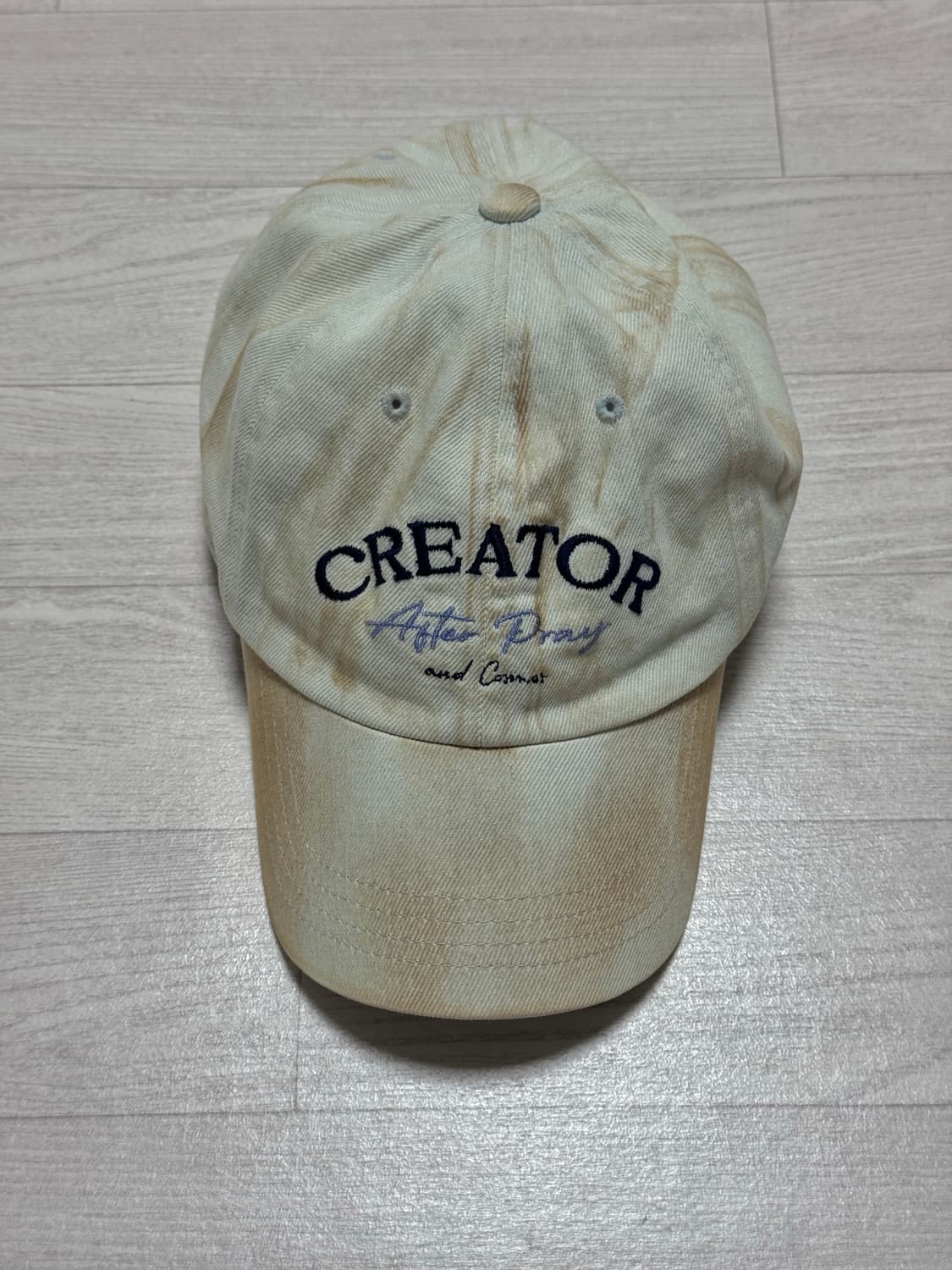 애프터프레이 프레센스 크리에이터 볼캡 워시드스카이 상품이미지2