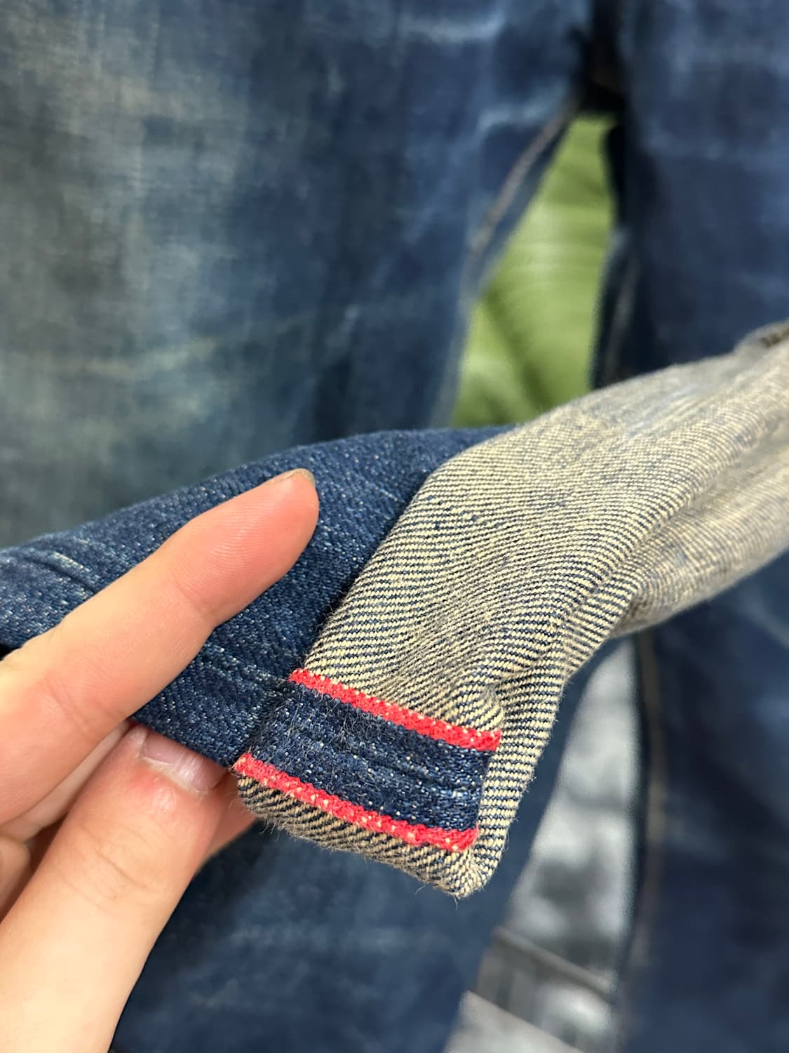 90s 할리우드 랜치마켓 재팬 셀비지 상품이미지4