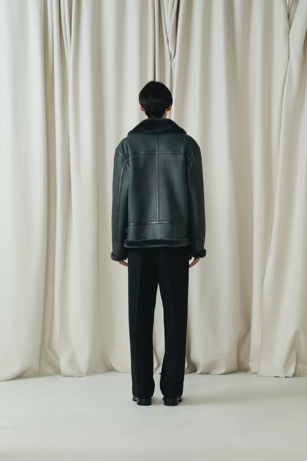 질스튜어트 뉴욕 천연양가죽 에비에이터 무스탕 상품이미지2