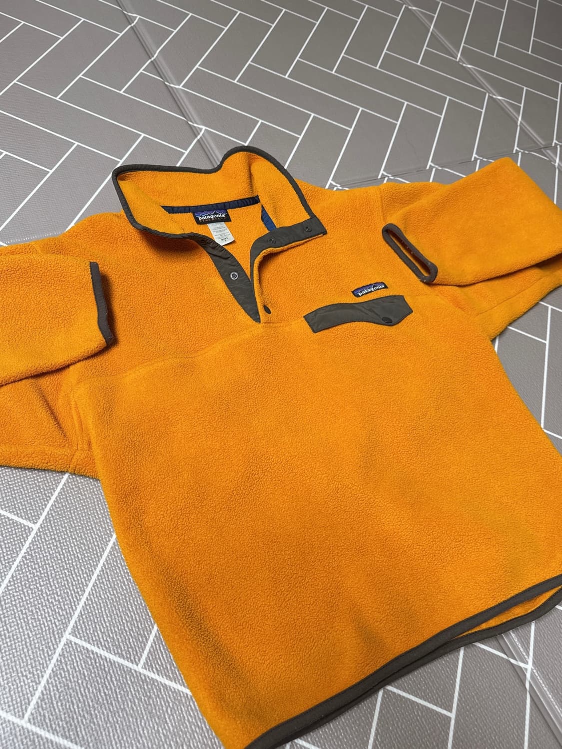 파타고니아 USA 신칠라 옐로우 S(사이즈) 컨디션 좋음 상품이미지2