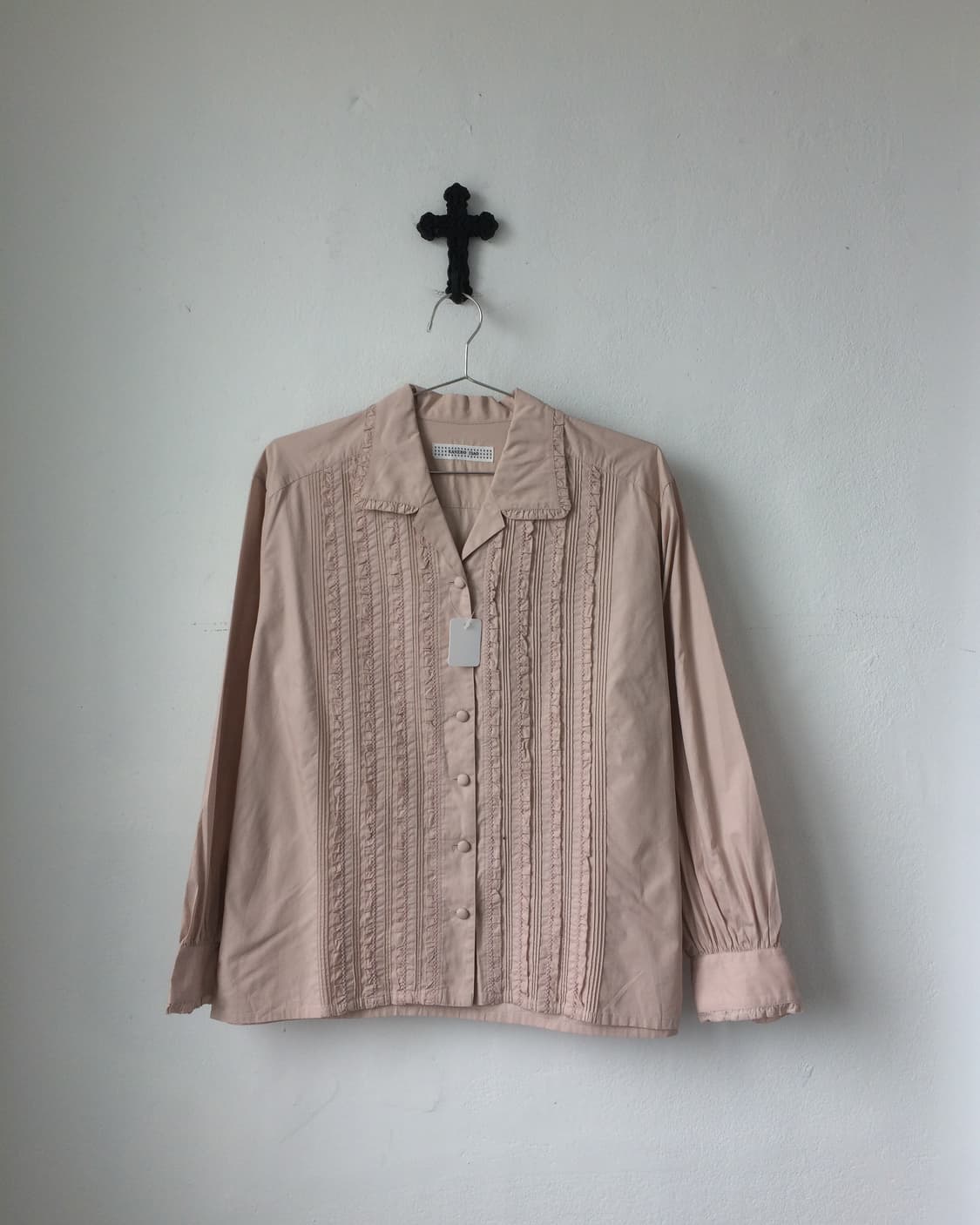 Frill point shirt jacket 상품이미지2
