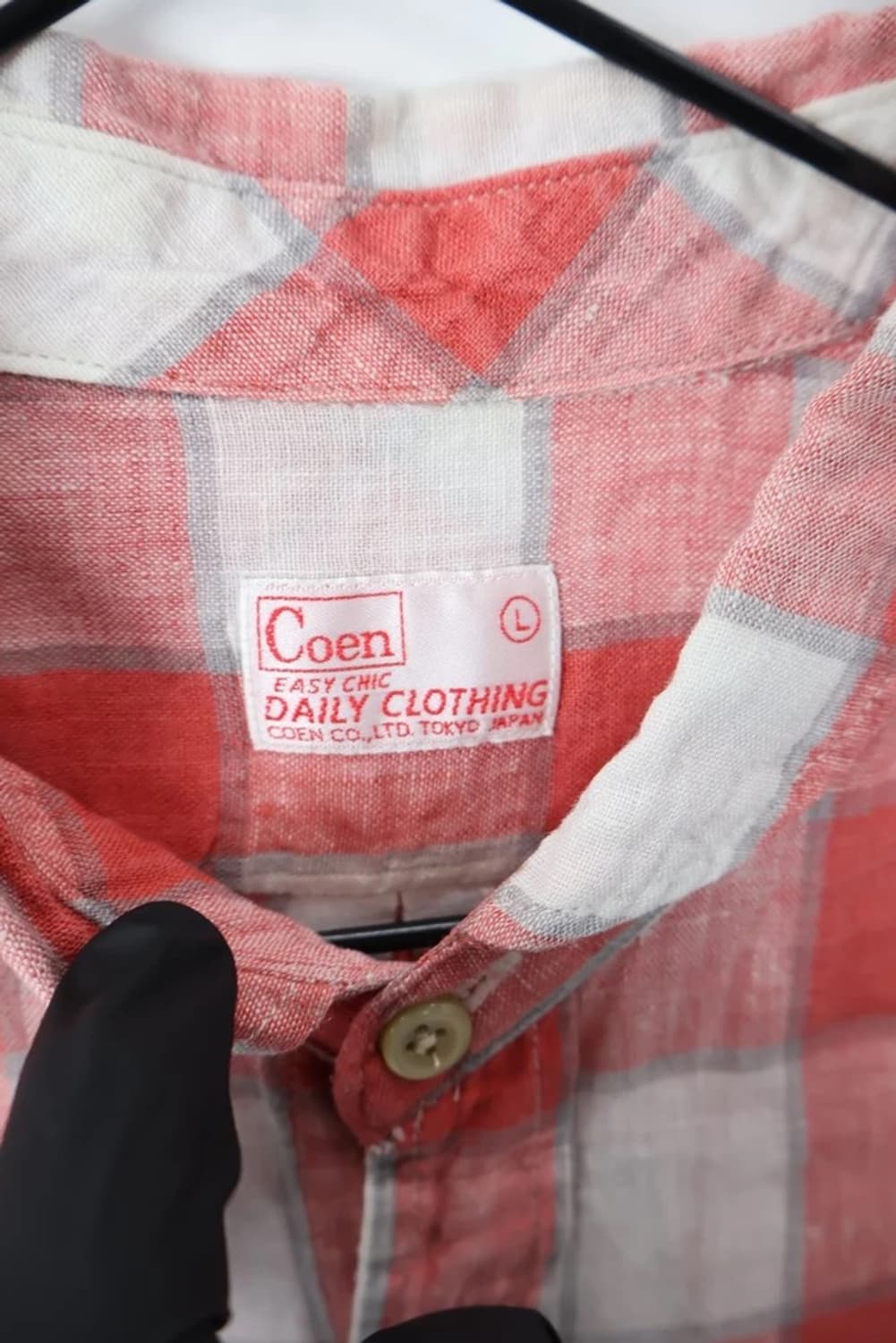 Coen Check Short Sleeve Shirt 상품이미지5