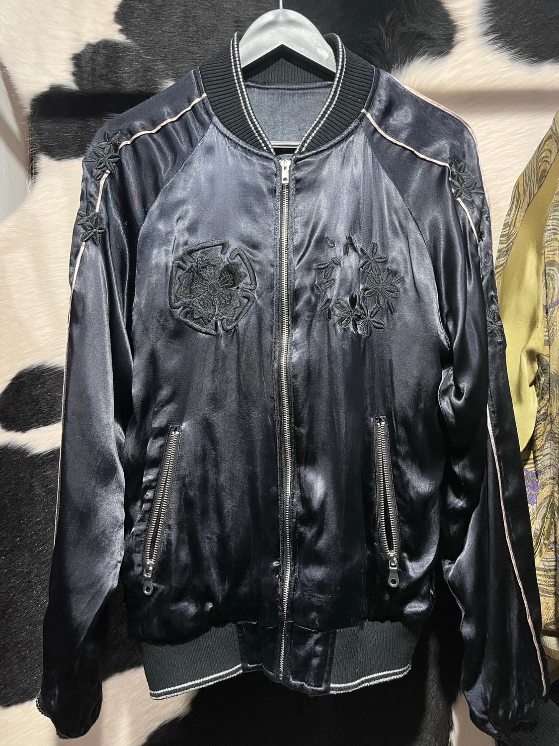 마사유 블랙 리버시블 스카잔 상품이미지8