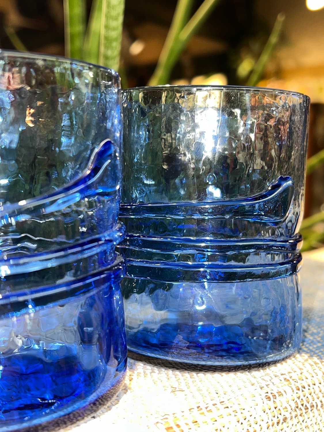90 U.S.A studio hand blown Cobalt blue 상품이미지5