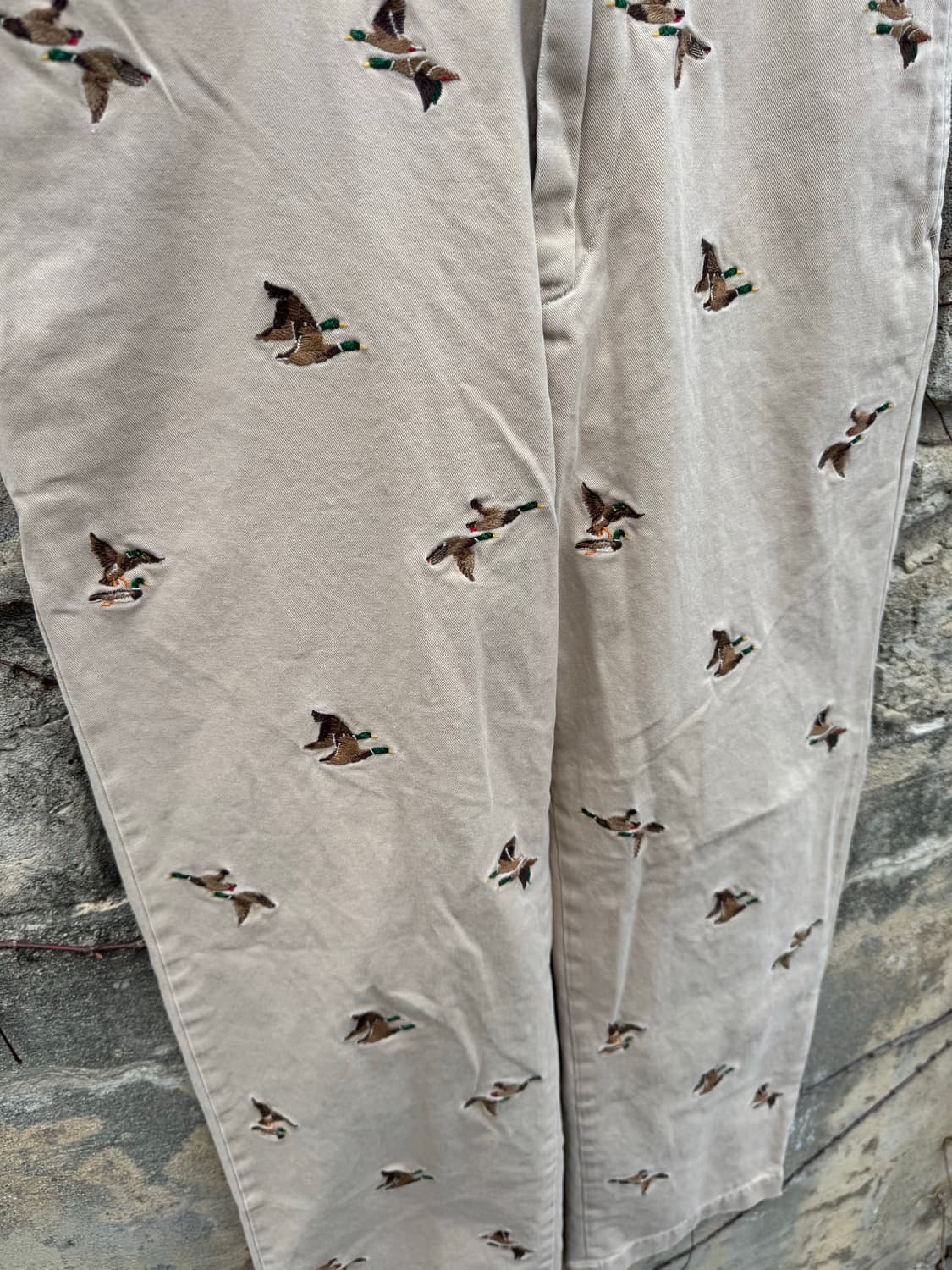 폴로 랄프로렌 빈티지 청둥오리 자수 치노 팬츠 30/30 상품이미지4