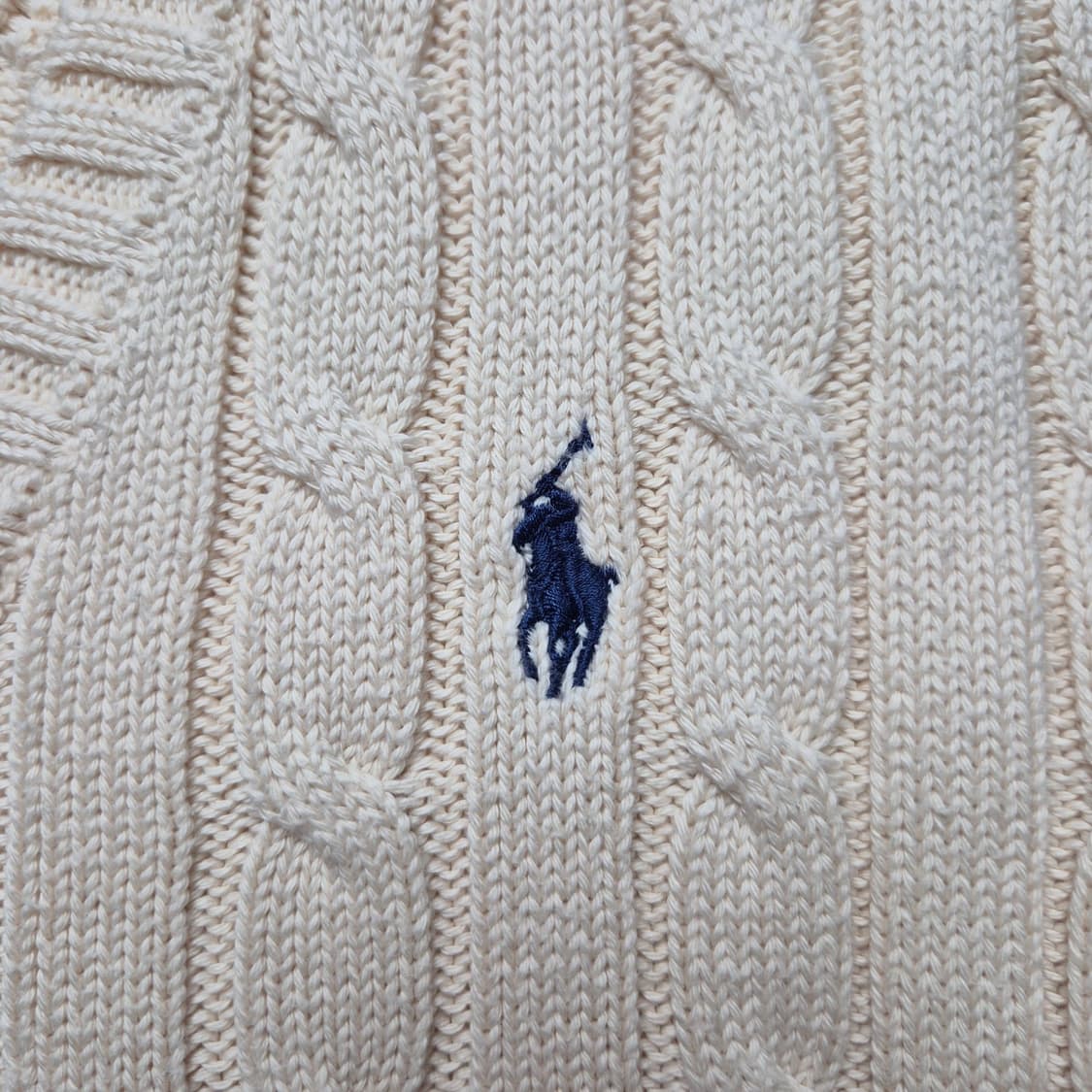 [XS] 폴로 랄프로렌 V넥 케이블 니트 상품이미지5