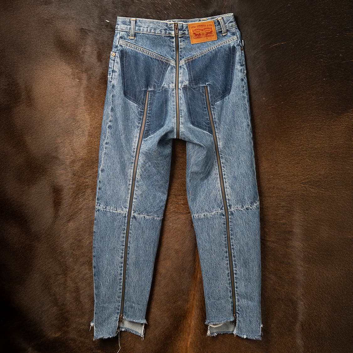 [28] 베트멍 17SS 리바이스 리워크 멀티지퍼 데님팬츠  상품이미지5