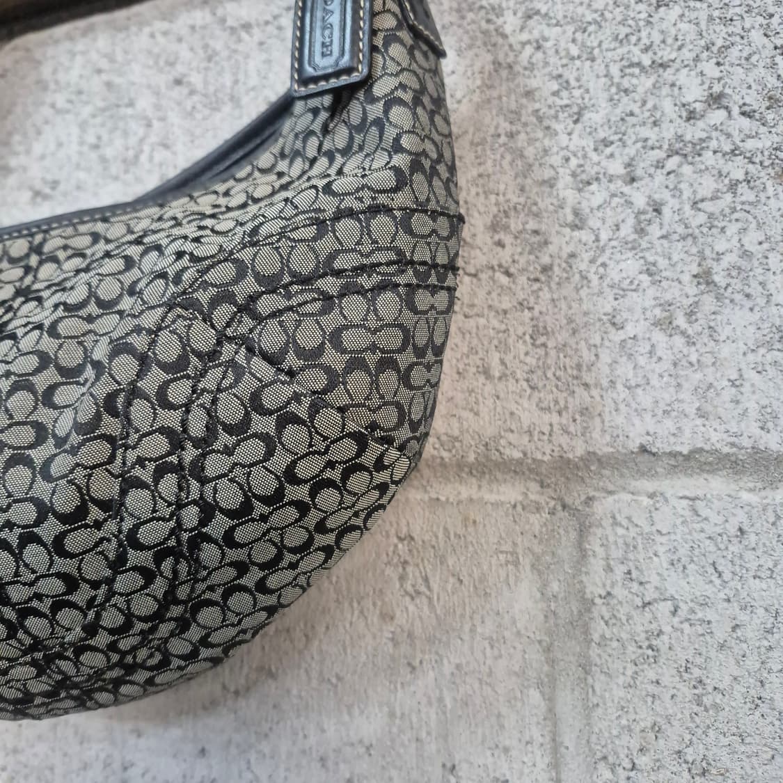 코치 시그니쳐 빈티지 호보백 상품이미지6