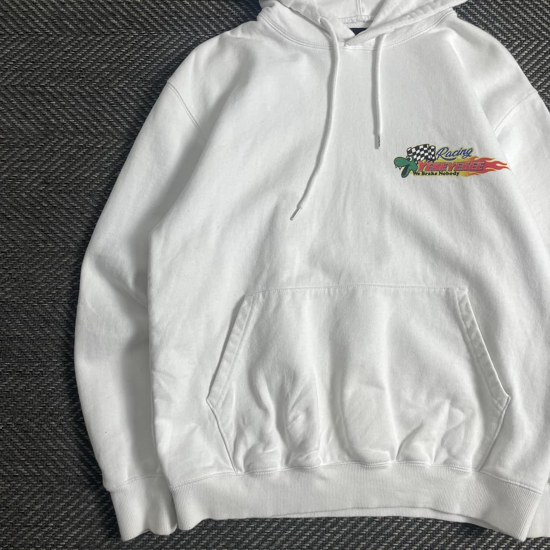 예스아이씨 레이싱 그래픽 후드 티셔츠o 3516 상품이미지5