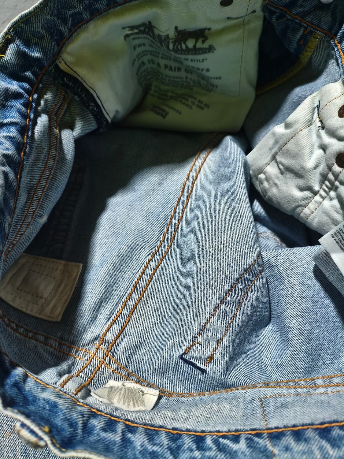 리바이스 512 140주년 한정판 34/32  새상품 청바지 데님 빈티지 상품이미지4