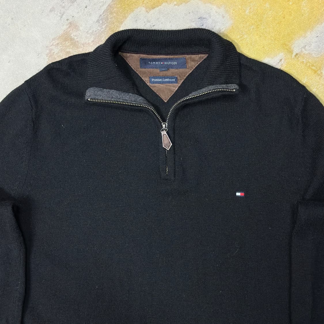 타미 하프집업 램스울 니트 m 상품이미지2