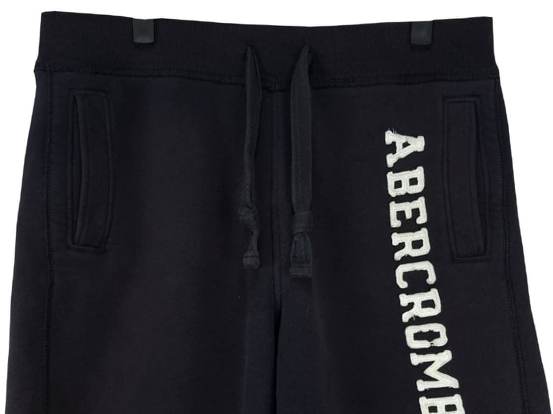 [아베크롬비] Y2K 빈티지 로고 패치 스웻 하프팬츠 반바지 M20165 상품이미지5