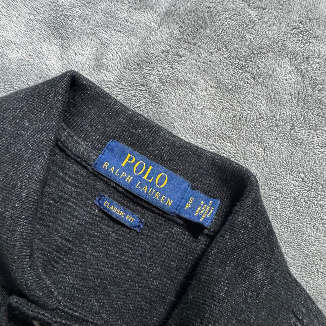 폴로랄프로렌 차콜 반팔 카라티 클래식 핏 s 상품이미지4