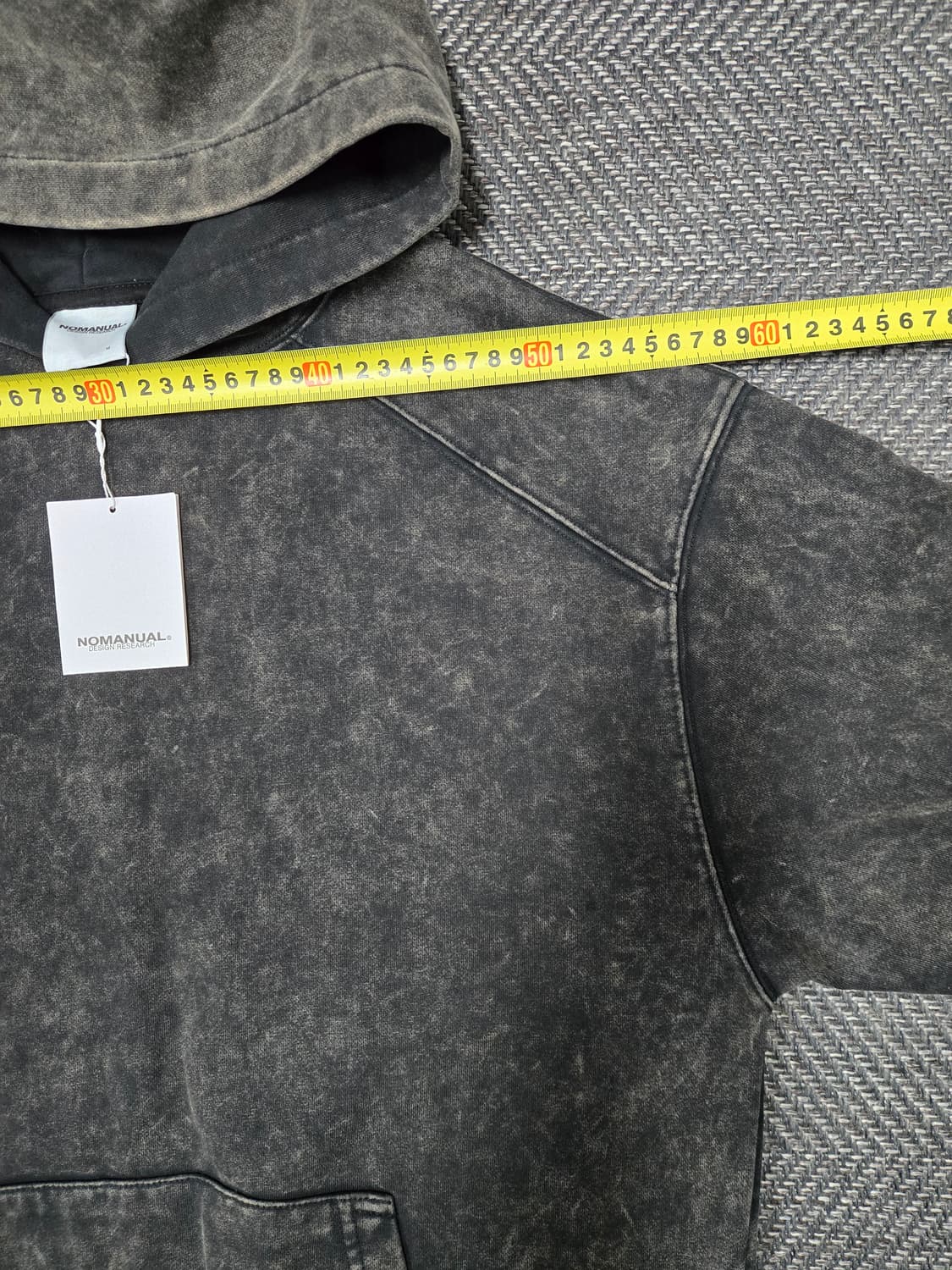 노매뉴얼 24ss M.L 후드티 상품이미지6