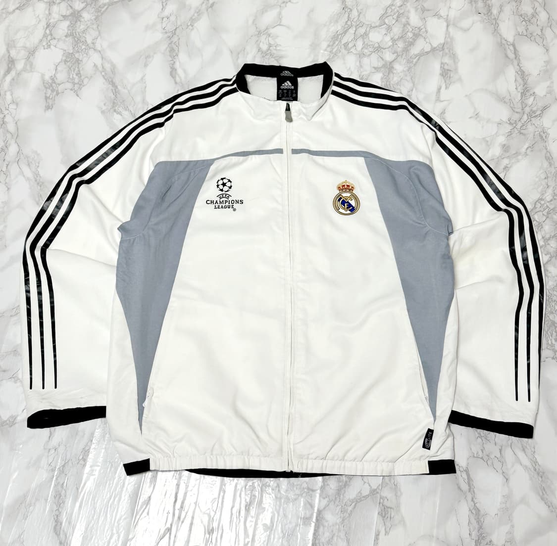 아디다스 레알 마드리드 04-05 지급용 챔피언스 리그 바람막이 자켓 상품이미지2