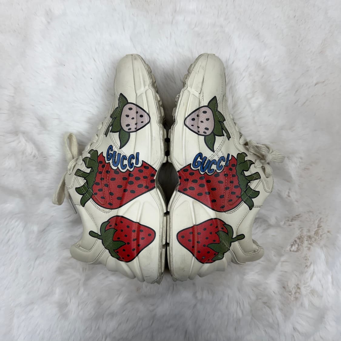 (7) 구찌 라이톤 스트로베리 스니커즈 상품이미지4