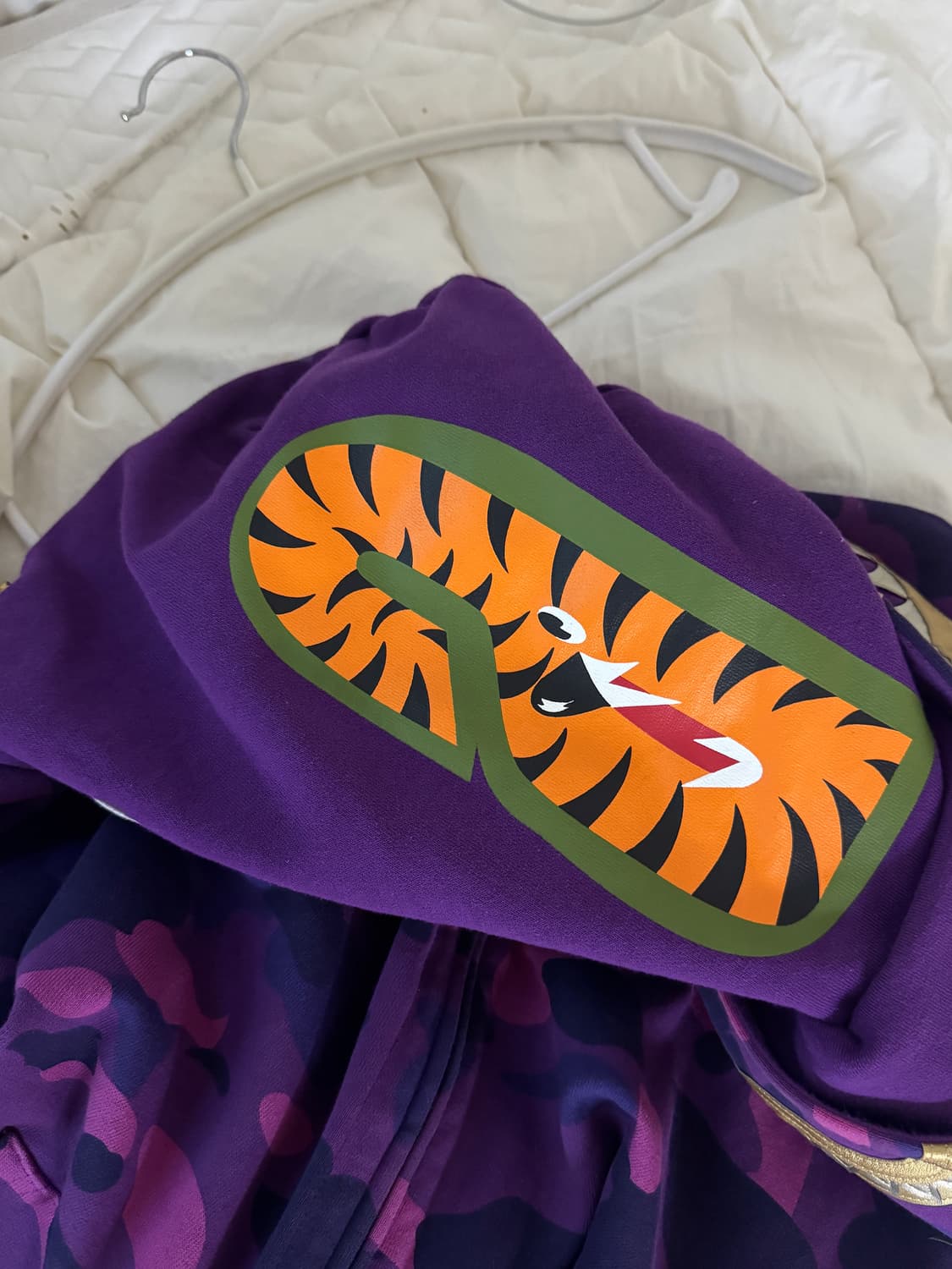 베이프 더블 샤크 후드 L 상품이미지6