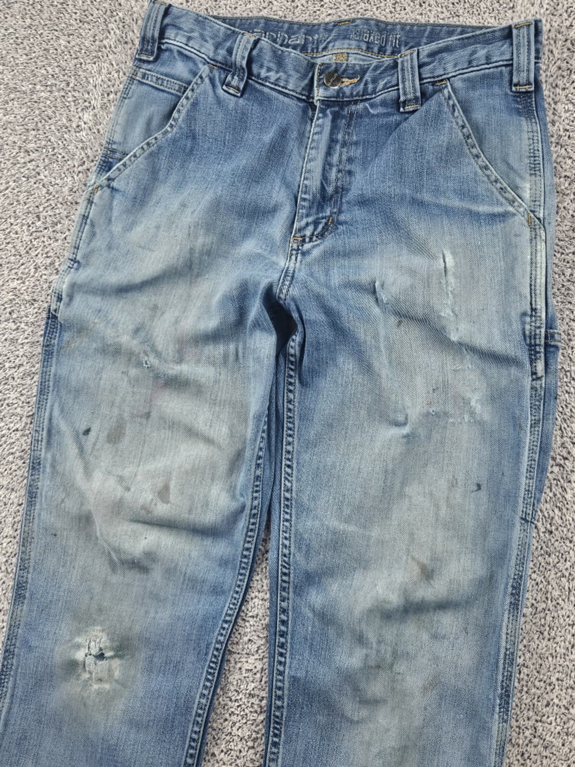 칼하트 데님 카펜터 워크 팬츠 ( 30X32 ) / 10633 상품이미지5