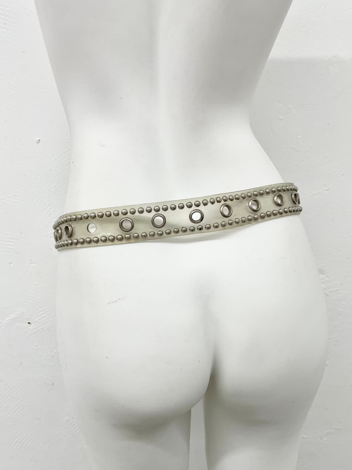 y2k 락시크 에나멜 펀칭 버클 벨트 상품이미지4