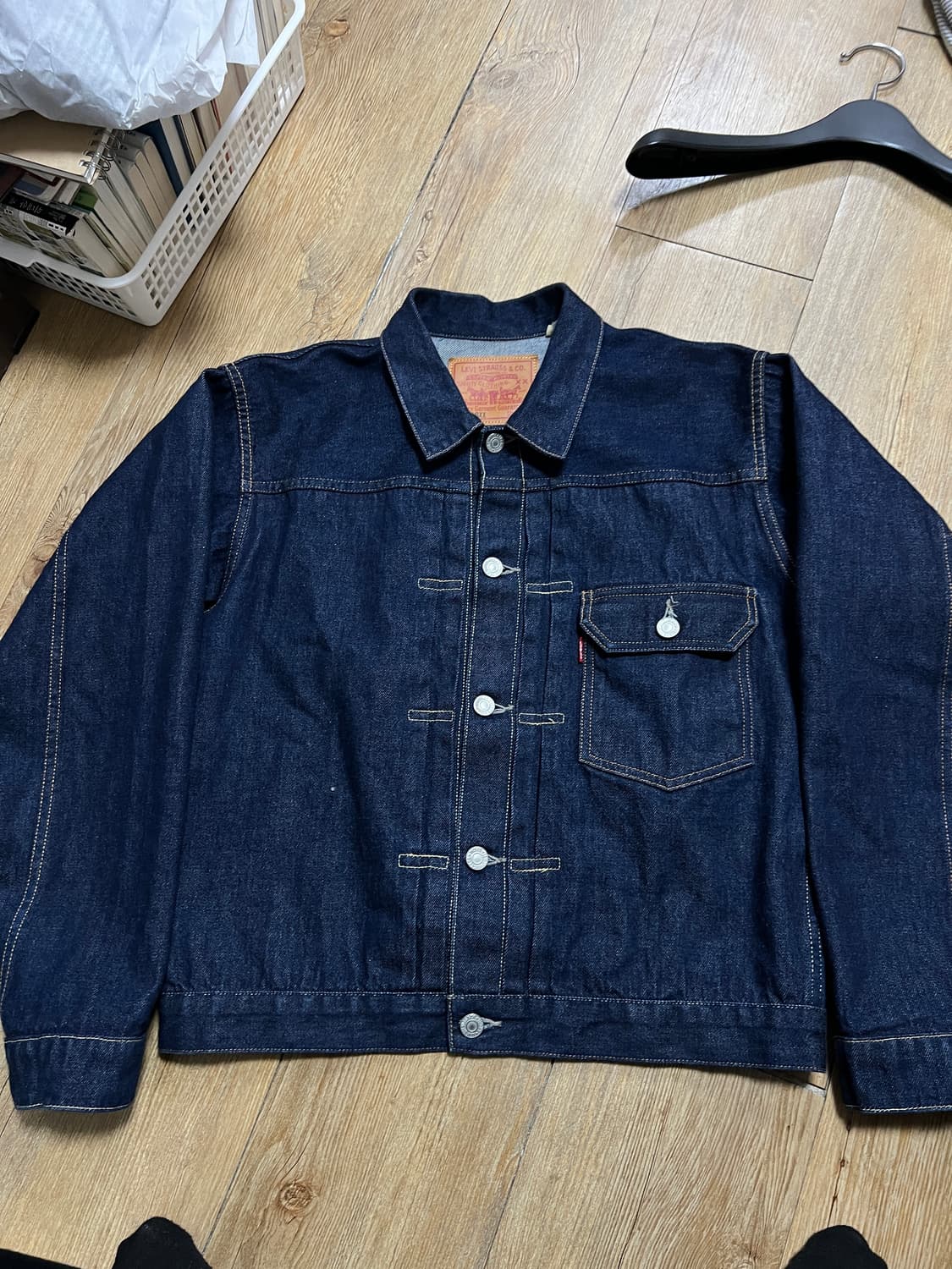 택포28) LVC 70506xx 1936 리지드 1세대 데님자켓 40 상품이미지3