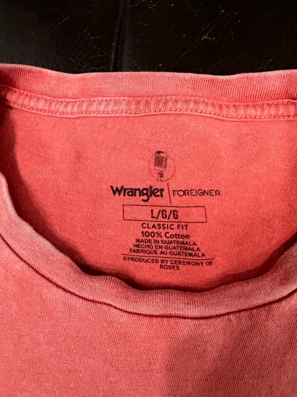 Wrangler Foreigner 밴드 티셔츠 상품이미지2