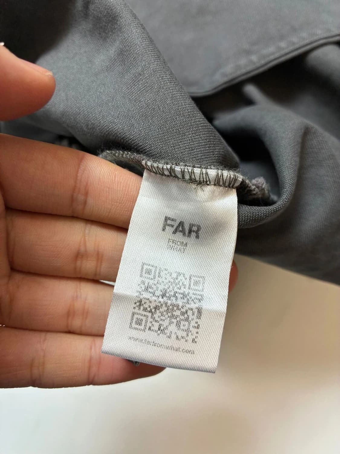 파프롬왓 FAR FROM WHAT 워크 반팔 셔츠 PN8977 상품이미지8