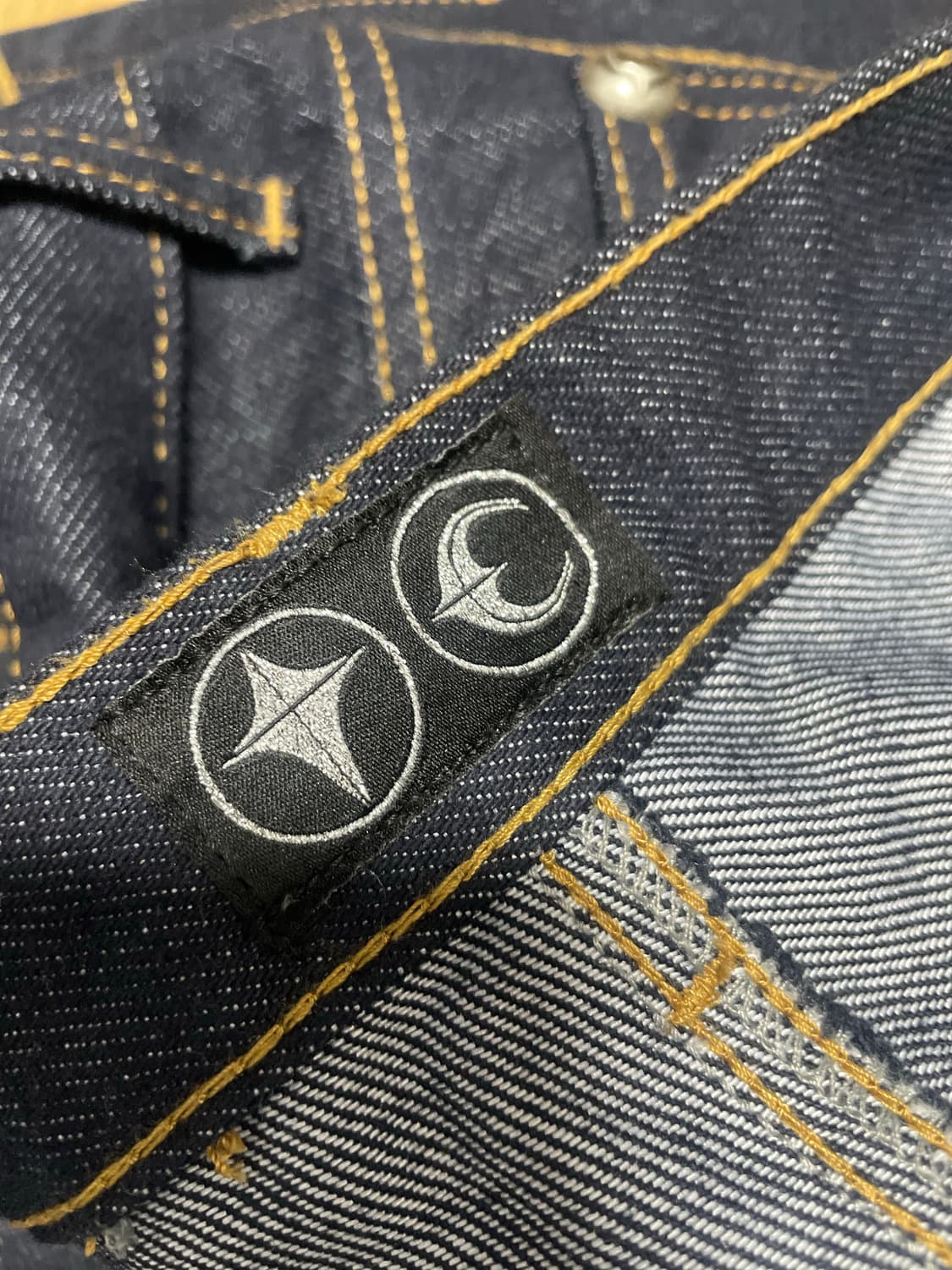 떠그클럽 체인 스티치 데님 인디고 / 3사이즈 상품이미지5