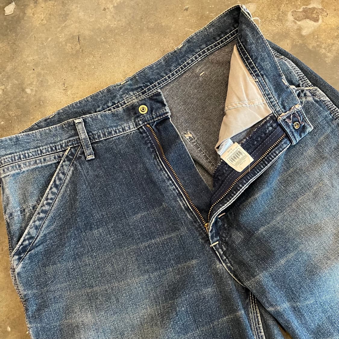 JP Lee carpenter denim pants 상품이미지3