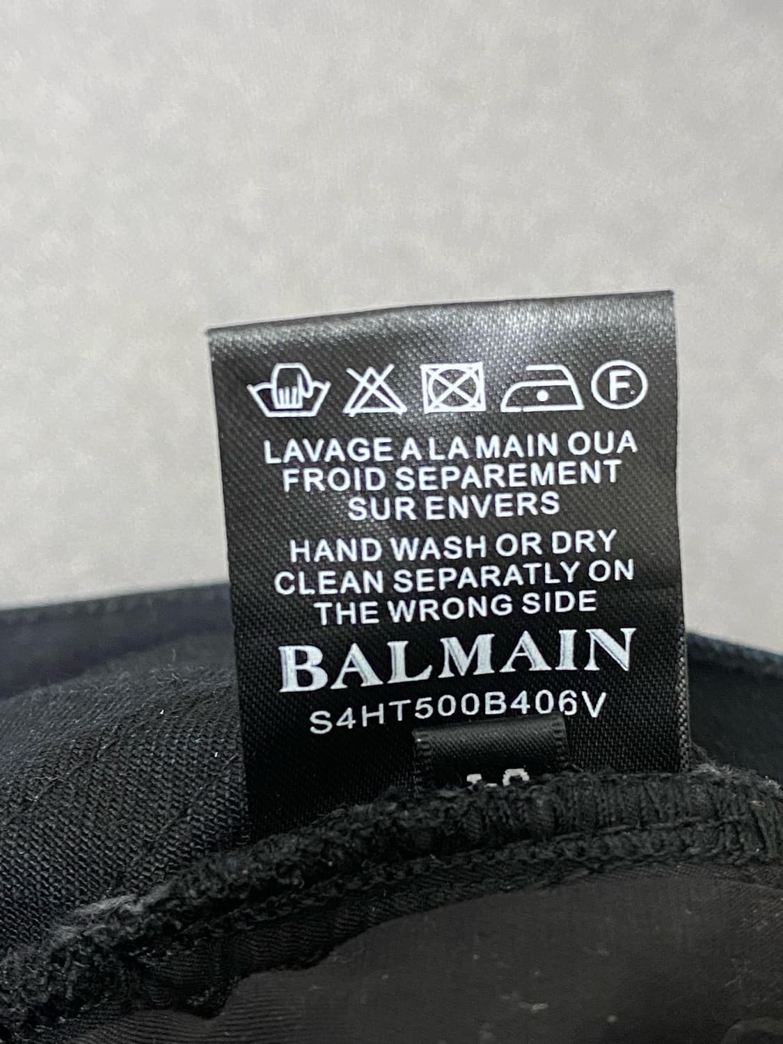 정품 발망 프리미엄 바이커 진 상품이미지4