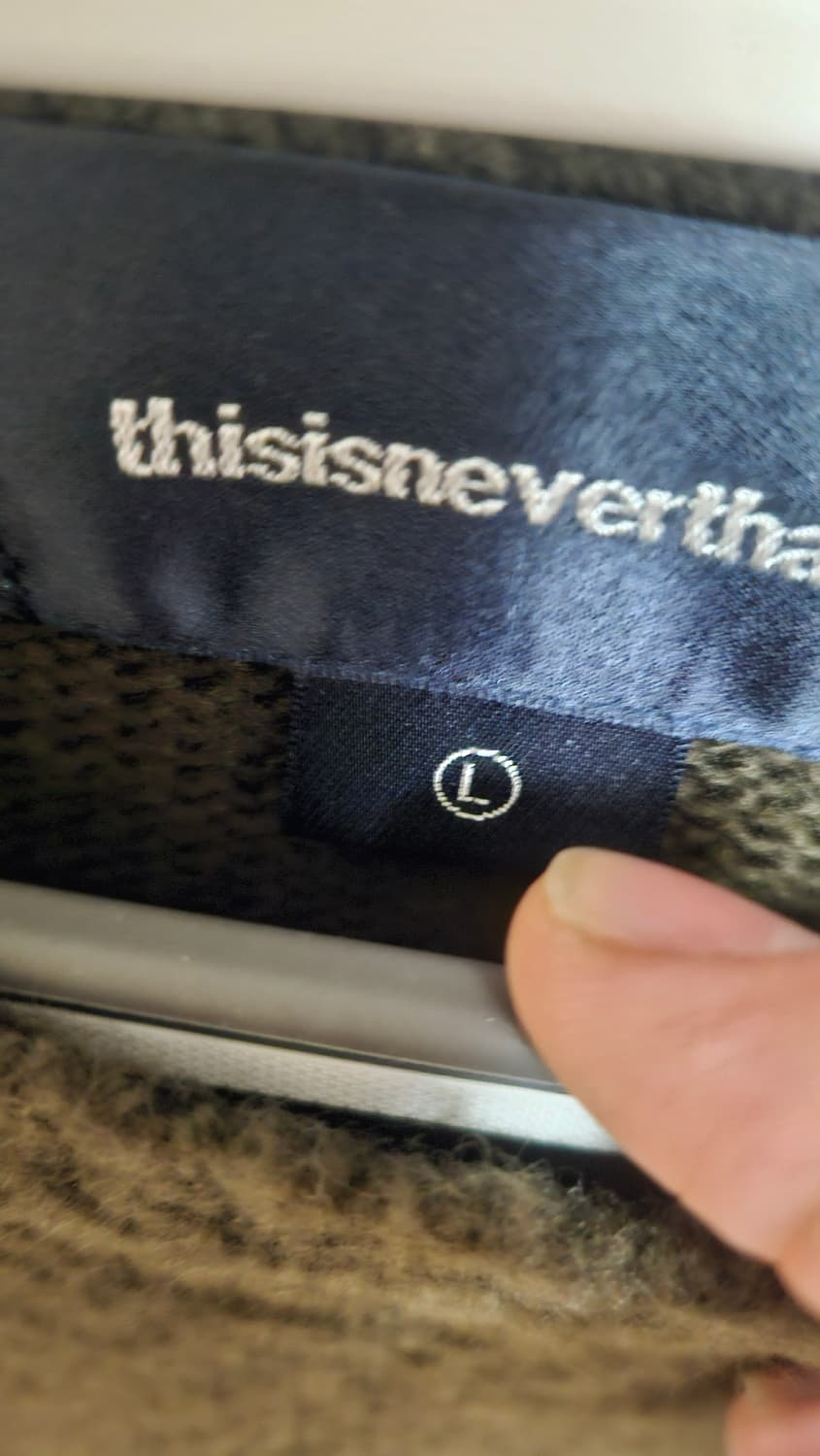 디스이즈네버댓 니트 L 상품이미지2