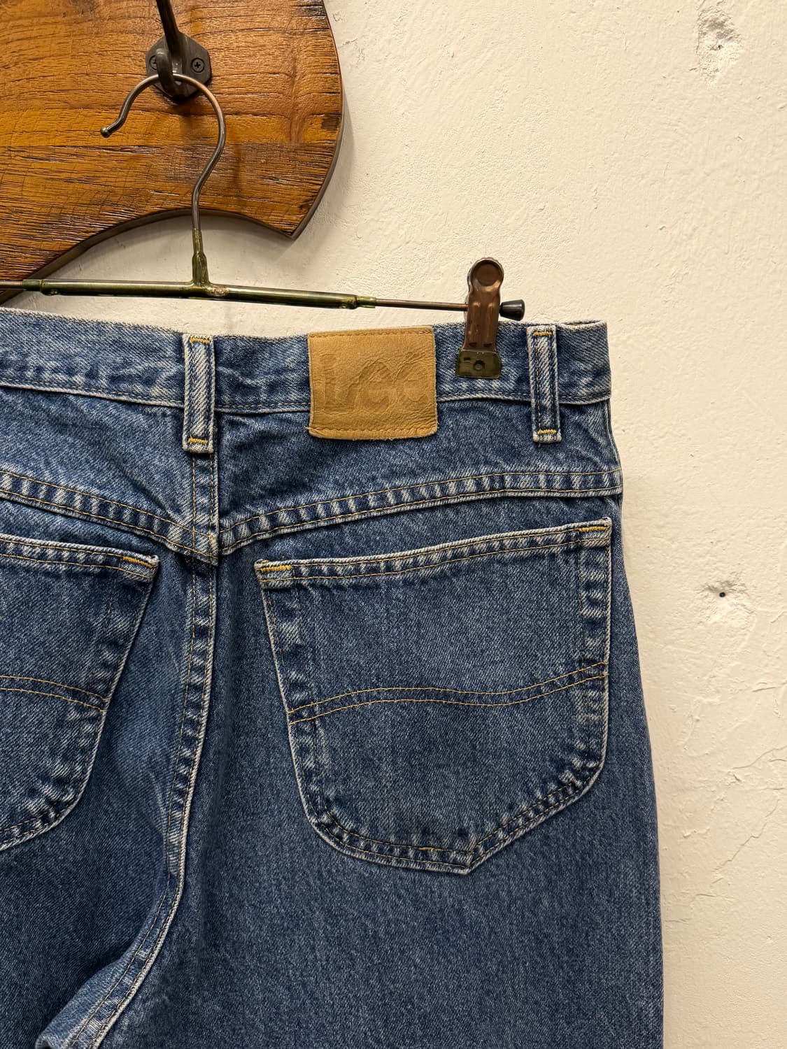 29.5) Lee Mid Blue Straight Denim pants  상품이미지3