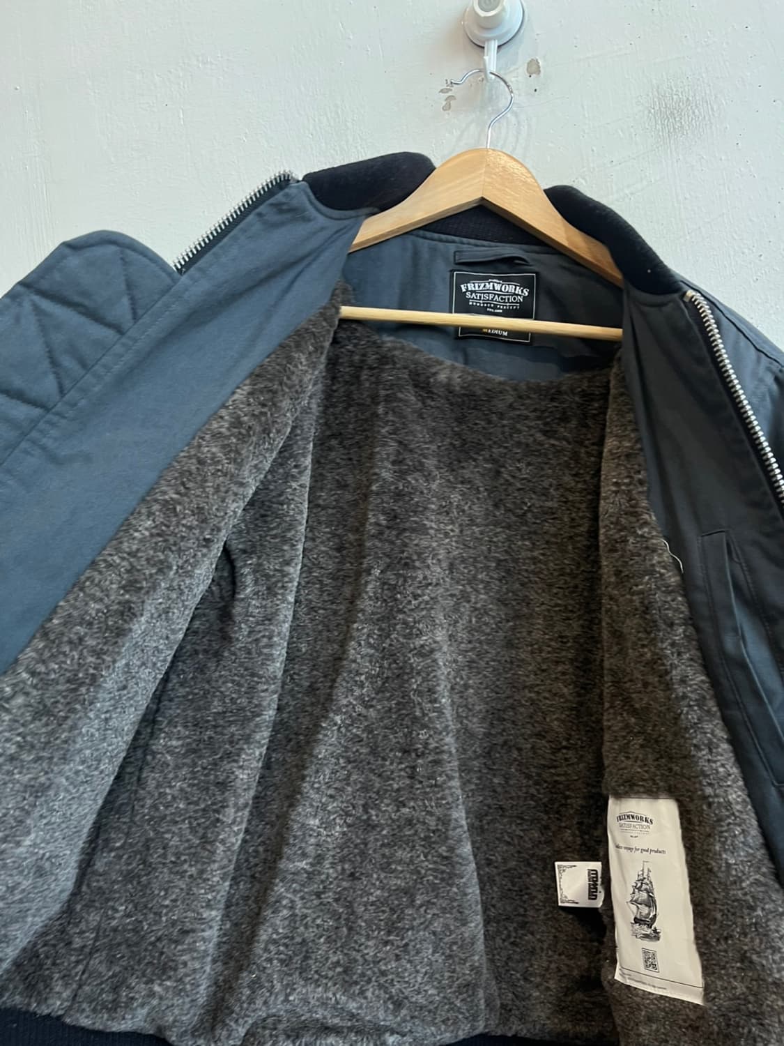 프리즘웍스 이너퍼 MA-1 플라이트 자켓 M 상품이미지2