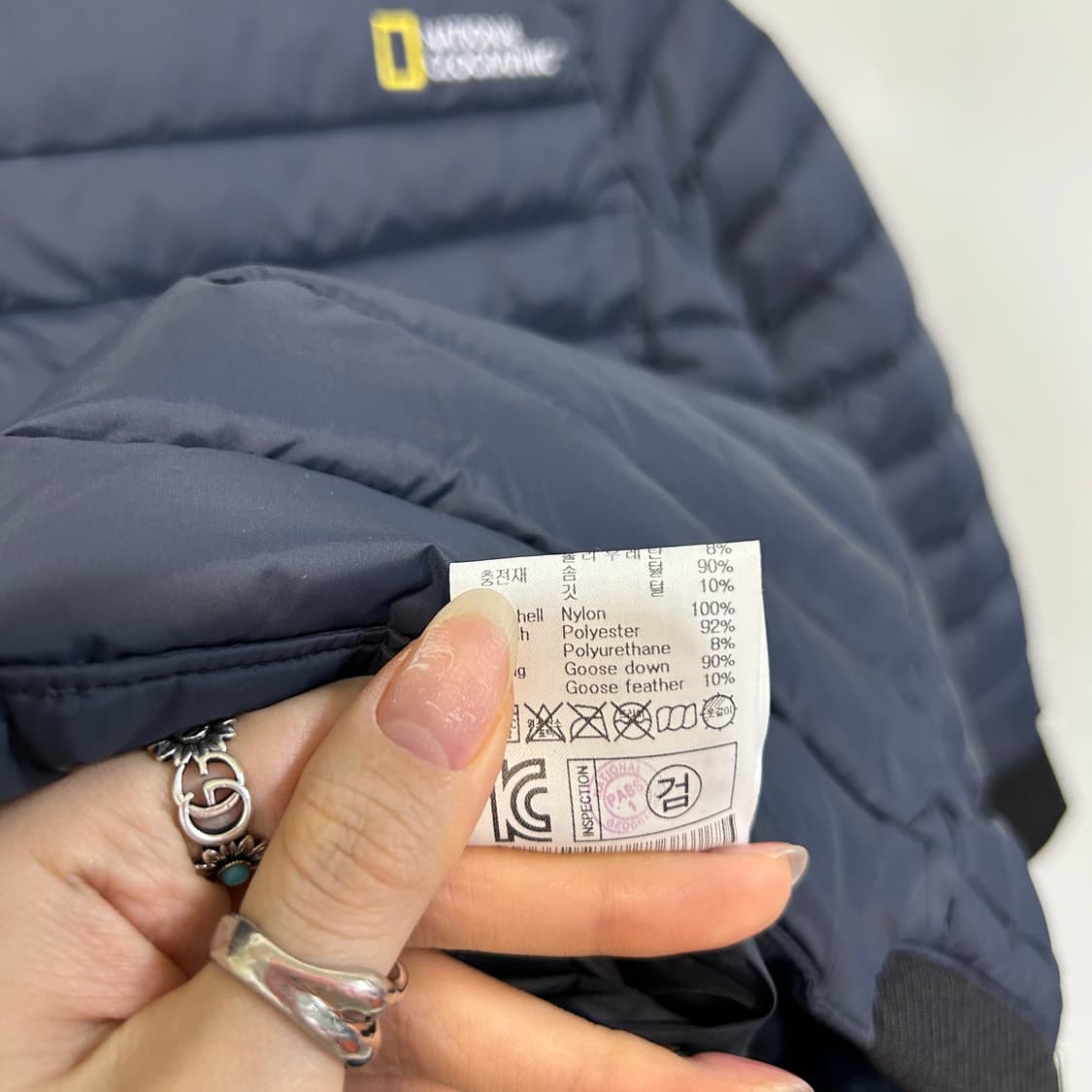 내셔널지오그래픽 키즈 구스다운 패딩 130  상품이미지4