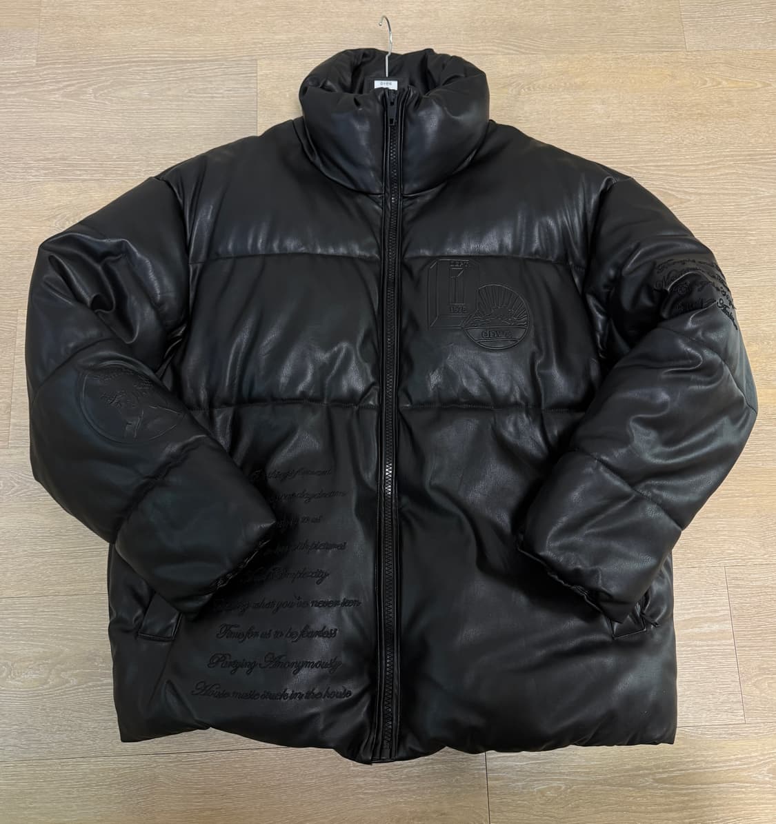 자라 에코레더 패딩 3427/300/800 L-XL 상품이미지1