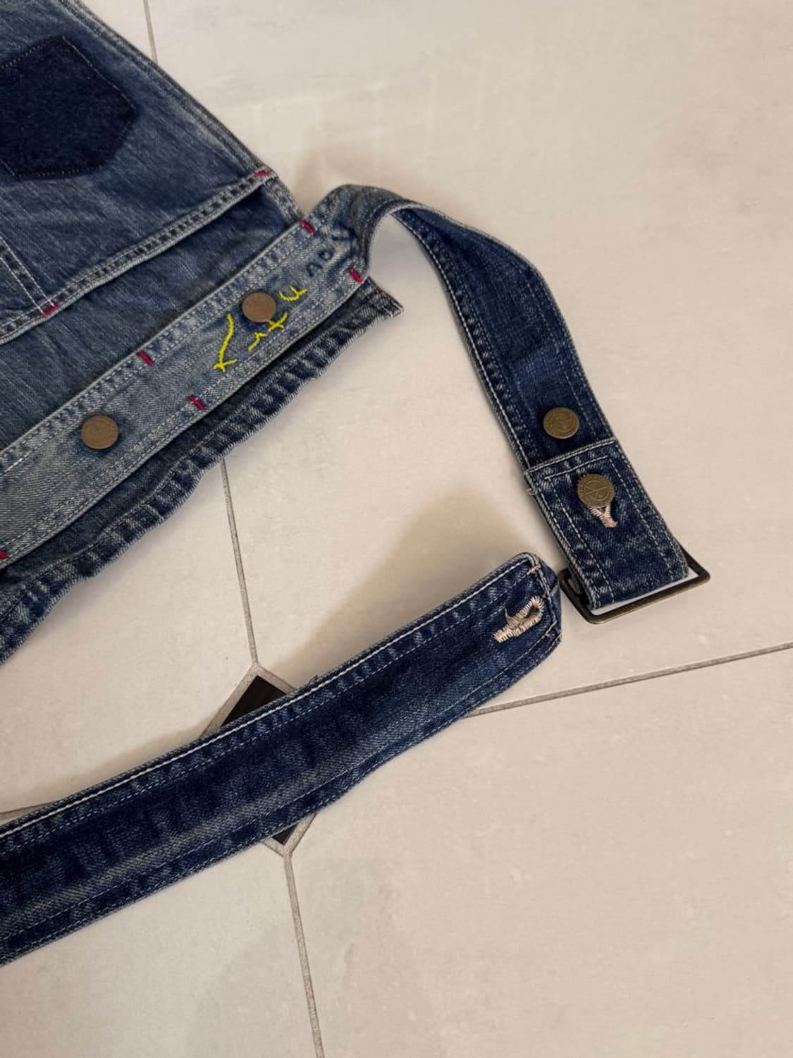 APRON DENIM 앞치마 데님 상품이미지4